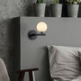 Opviq Domino - 11033 Lámpara de pared Blanco y Negro